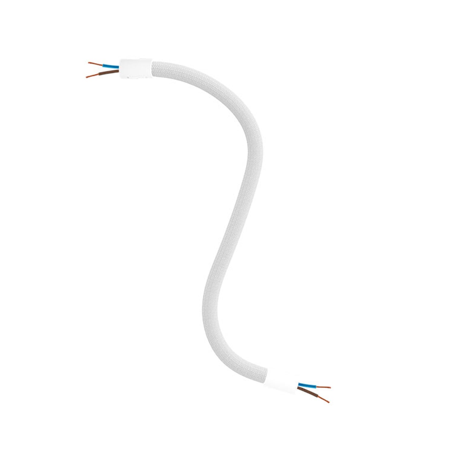 Faretto snodabile MAG-Y con pinza e spina UK - Bianco opaco