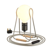 Lampada da tavolo Taché Elegant e spina UK - Cipria