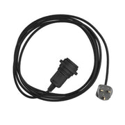 Snake per paralume - Lampada plug-in con cavo in tessuto colorato RC04 e spina UK