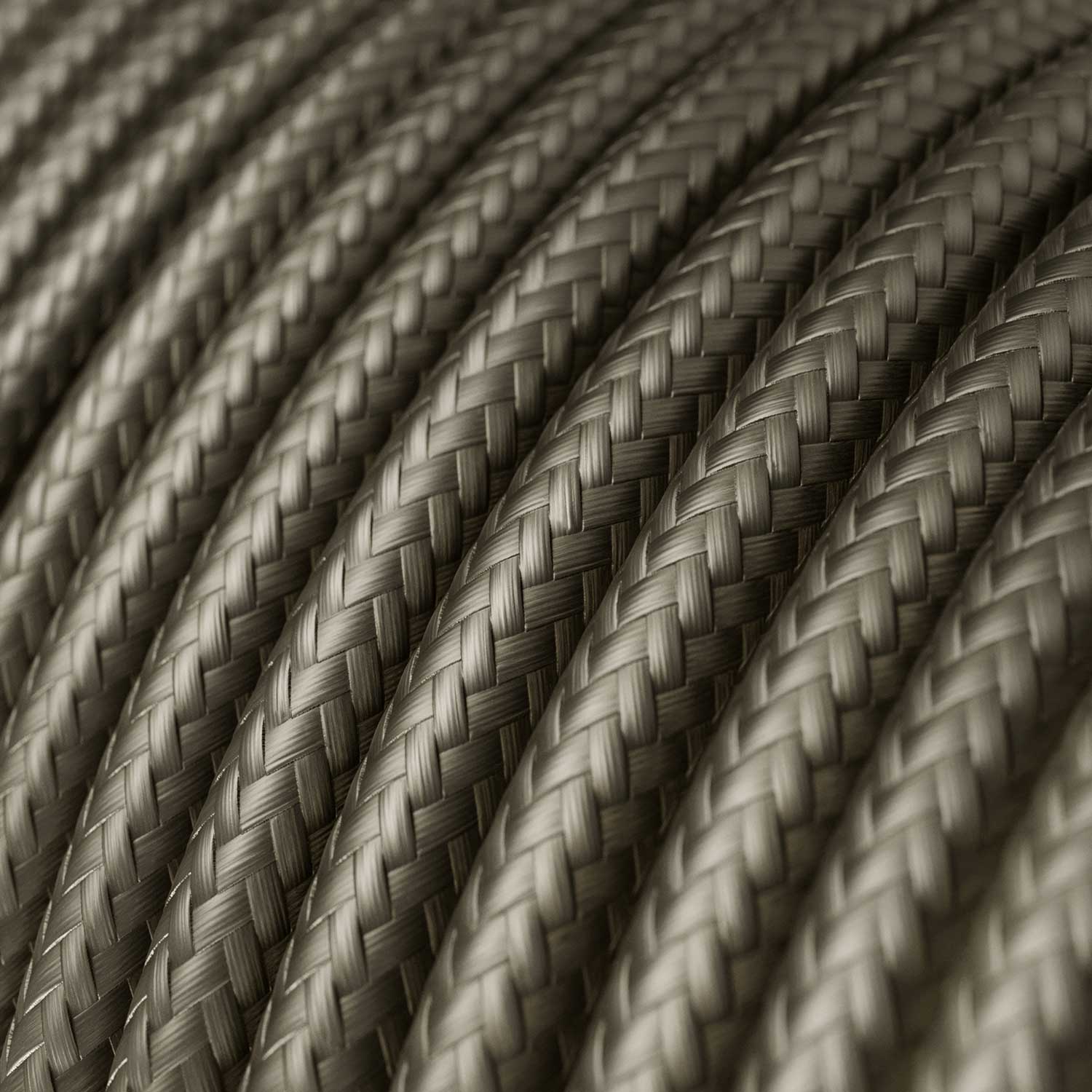 Lampada da tavolo Taché Metal e spina UK - Zig Zag Grigio scuro
