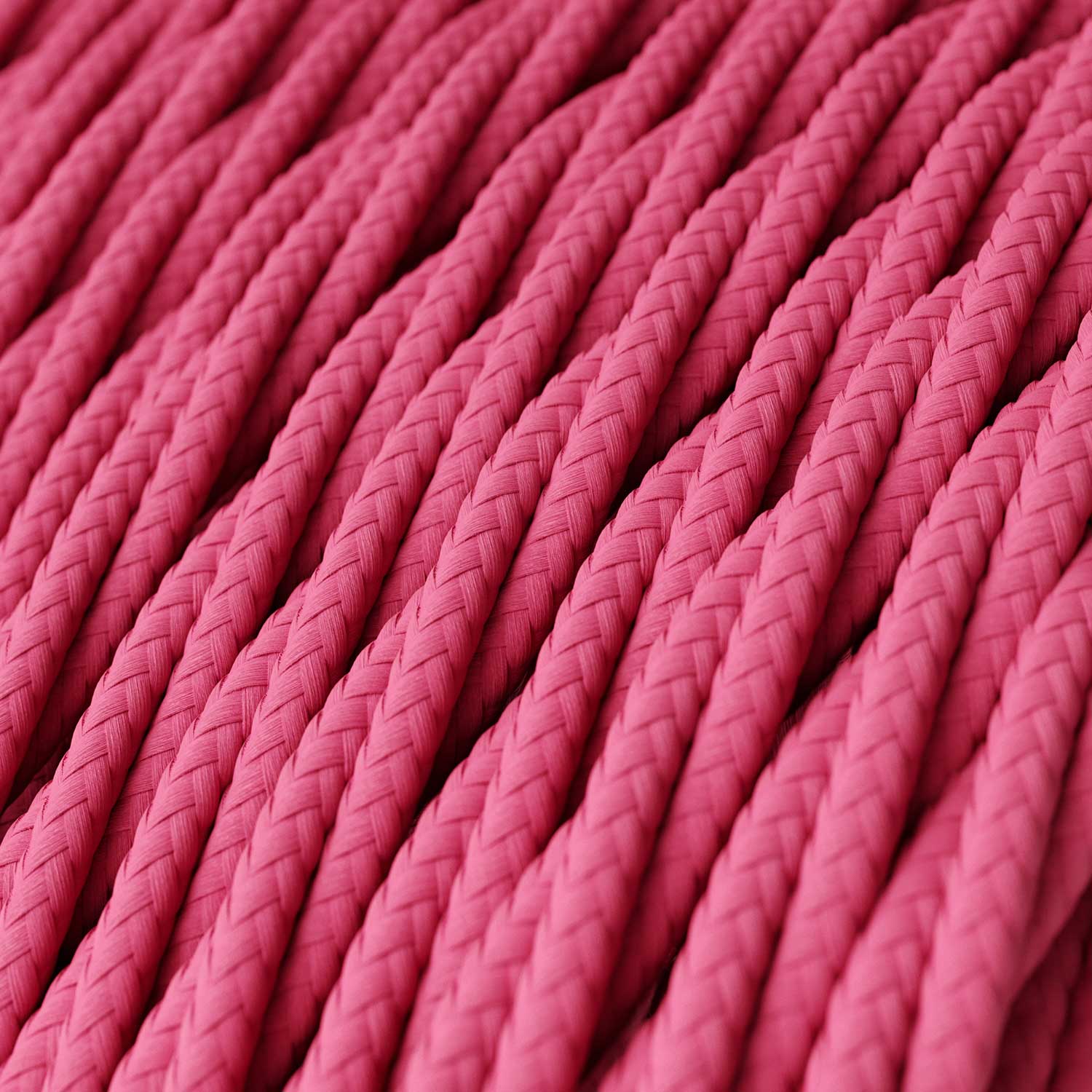 SnakeBis Twisted per paralume - Cablaggio con portalampada, cavo trecciato in tessuto TM08 e spina UK