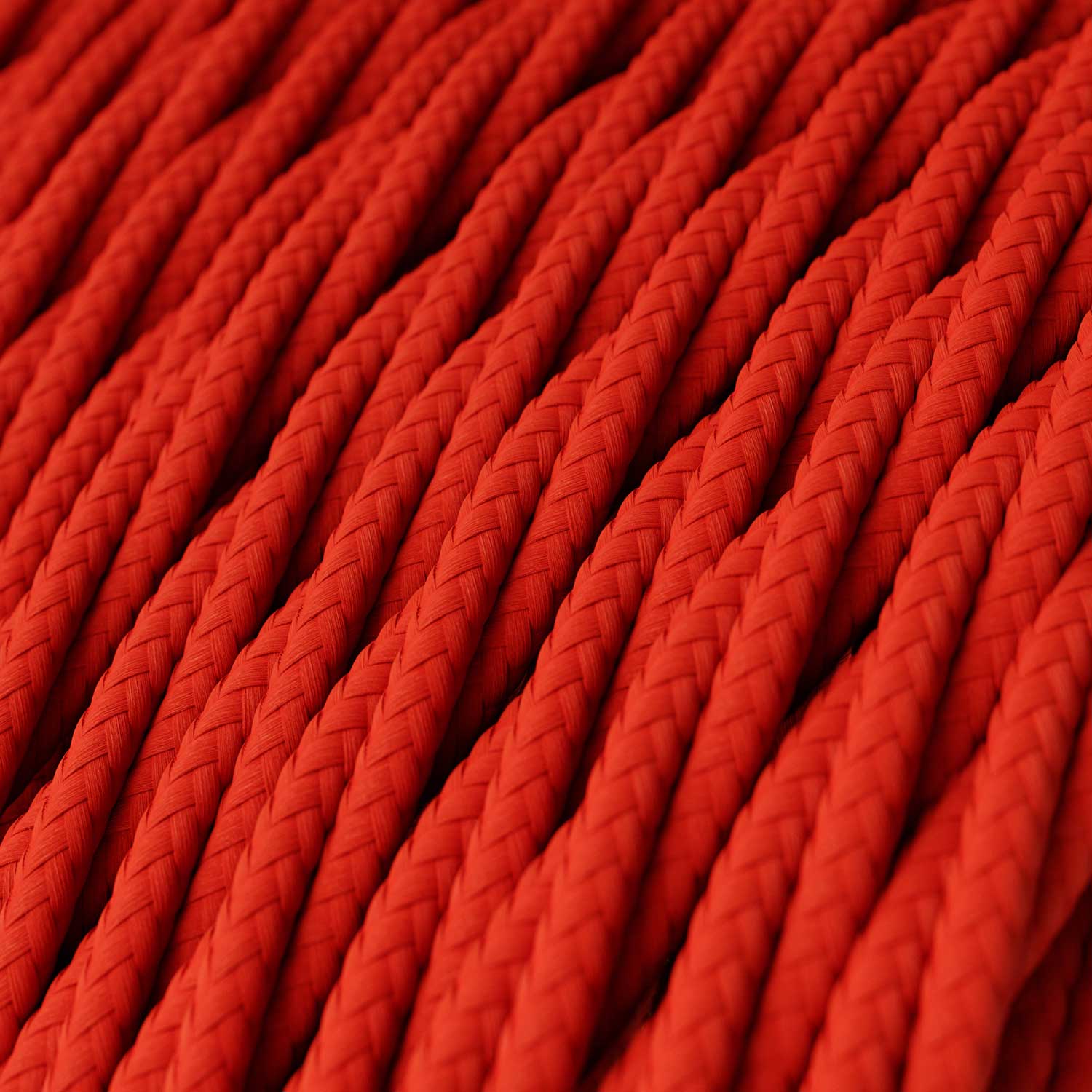 SnakeBis Twisted per paralume - Cablaggio con portalampada, cavo trecciato in tessuto TM09 e spina UK