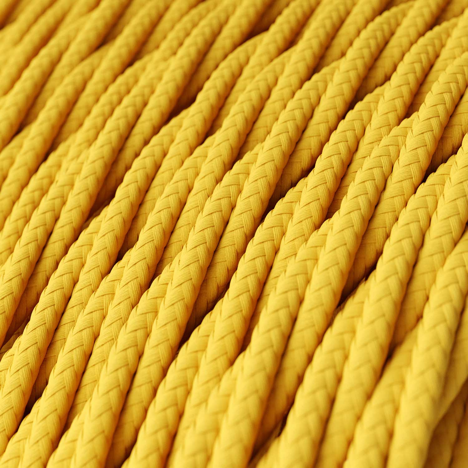 Snake Twisted per paralume - Lampada plug-in con cavo trecciato in tessuto TM10 e spina UK
