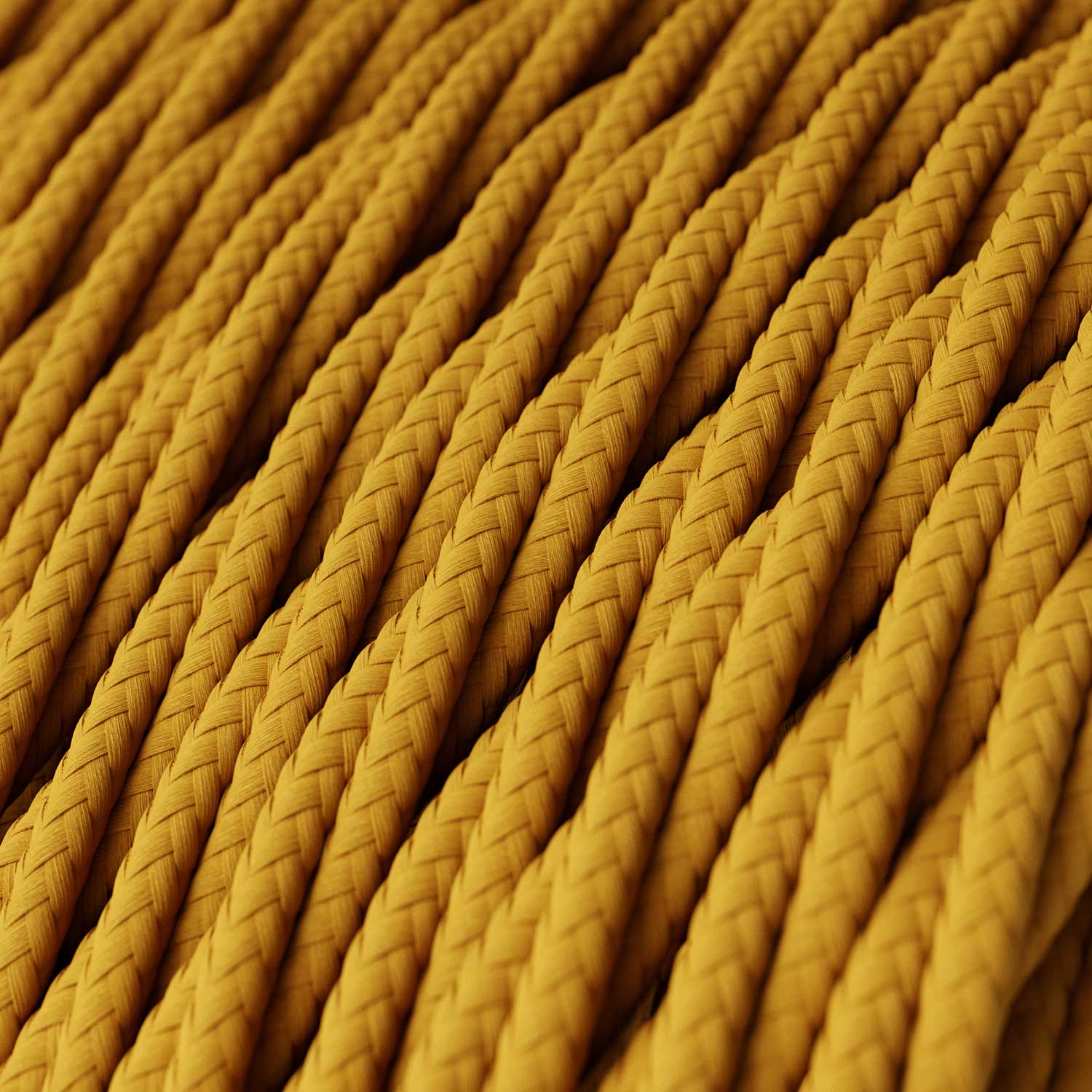 SnakeBis Twisted per paralume - Cablaggio con portalampada, cavo trecciato in tessuto TM25 e spina UK